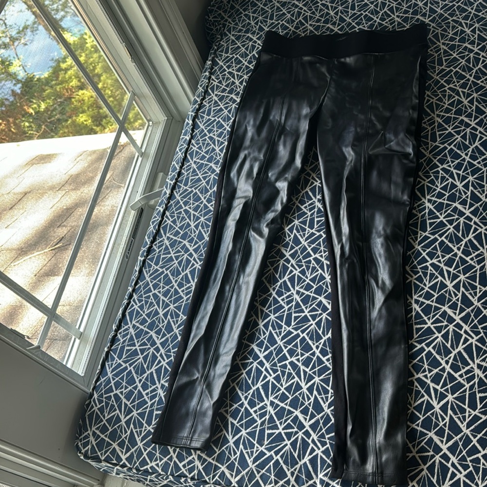 Pleather pants